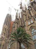 the city of Barcelona in spain photo