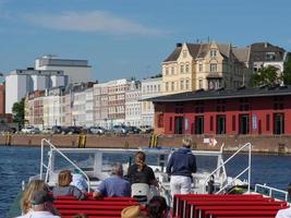 Luebeck,germany,2020-The city of Luebeck at the baltic sea in germany photo