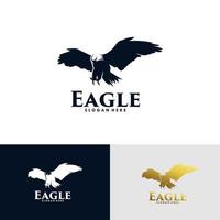 vector premium de plantillas de diseño de logotipo de ilustración de águila