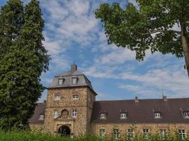 dorsten,alemania,2021-el castillo de lembeck en alemania foto