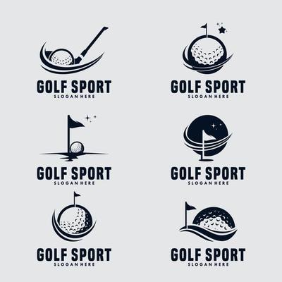 Golf Silhouette Vector Art, Icons, and Graphics for Free Download
