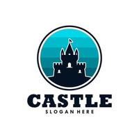 castle logo icon design template.vector illustration vector