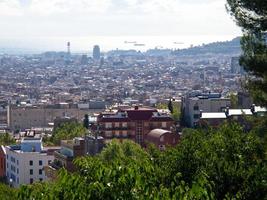 la ciudad de barcelona foto