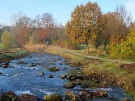 autumn time at the river photo