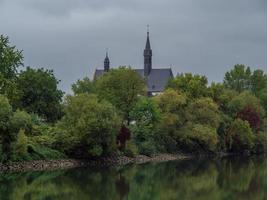 Koblenz and the river rhine photo