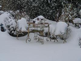 snow in germany photo