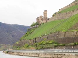 River cruise on the rhine in germany photo