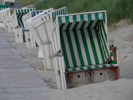 Baltrum island in the north sea photo