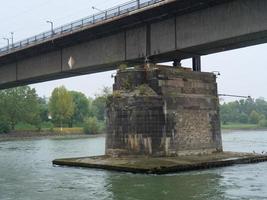 Koblenz and the river rhine photo