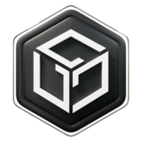 Gala GALA Badge Crypto 3D Rendering png