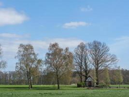 hiking in the german baumberge photo