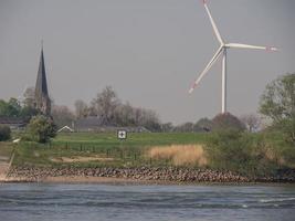 the river rhine in germany photo