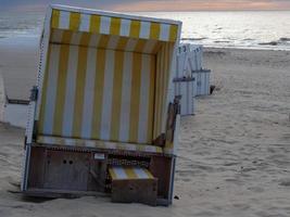 Baltrum island in the north sea photo