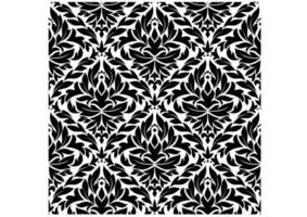 Damask vintage seamless pattern background vector