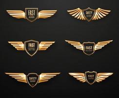 Fast shipping, safety delivery, golden eagle wings