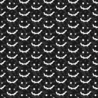 Seamless pattern with abstract smile. Vector background. Cute texture for print, textile, packaging.