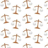 Scales of justice. Pattern scales of justice on a white background, easy to edit. You can use graphics on T-shirts, design, wallpaper, background, gift wrapping, stationery, postcards. photo