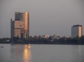 the river rhine in germany photo