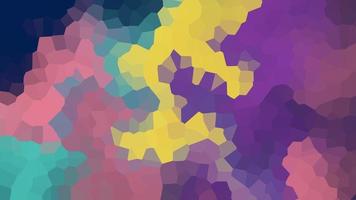 Abstract polygon background full color photo