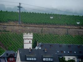 Ruedesheim en el río Rin. foto