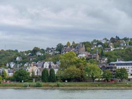 koblenz y el río rin foto