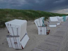 Baltrum island in the north sea photo