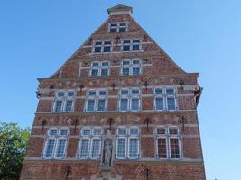 Luebeck,germany,2020-The city of Luebeck at the baltic sea in germany photo