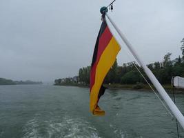 Koblenz and the river rhine photo