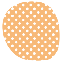 Cute Shape polka dot png