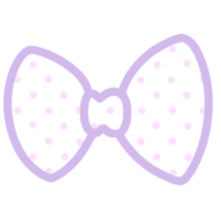 Polka dot doodle png