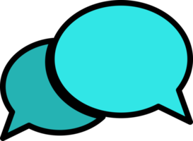 Speech bubble icon sign symbol design png