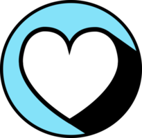 coeur icône inscrivez vous symbole daigner png