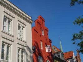 luebeck,alemania,2020-la ciudad de luebeck en el mar báltico en alemania foto