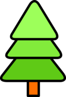 kerstboom pictogram teken symbool ontwerp png