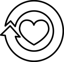 Herz Symbol Zeichen Symbol geruhsam png