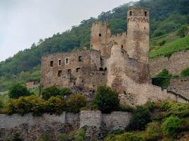 Ruedesheim at the rhine river photo