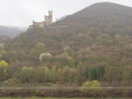 River cruise on the rhine in germany photo