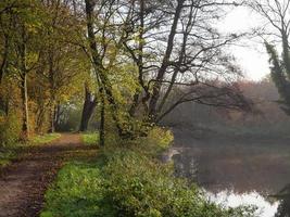 autumn time at the river photo