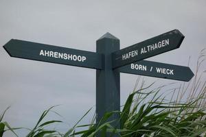 the island of zingst at the baltic sea photo