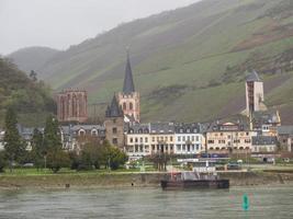 River cruise on the rhine in germany photo