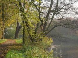 autumn time at the river photo