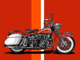 motorcycle vector template