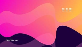 Background wave gradient colorful illustration vector