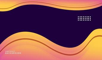 Background wave gradient colorful illustration vector