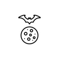 halloween holiday themed icon vector