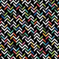 Seamless Zigzag Geometry Pattern Swatch vector