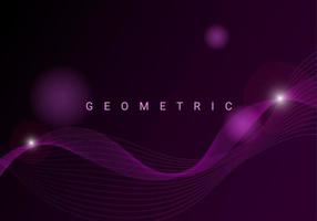 Abstract geometric dynamic design colorful background vector