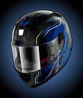 motorbike helmet vector