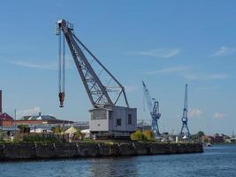 Luebeck,germany,2020-The city of Luebeck at the baltic sea in germany photo