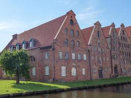 luebeck,alemania,2020-la ciudad de luebeck en el mar báltico en alemania foto